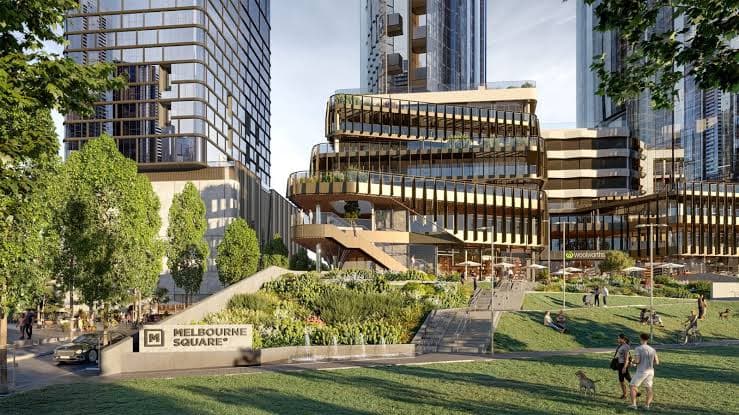MSQ1 Melbourne Square development architectural rendering